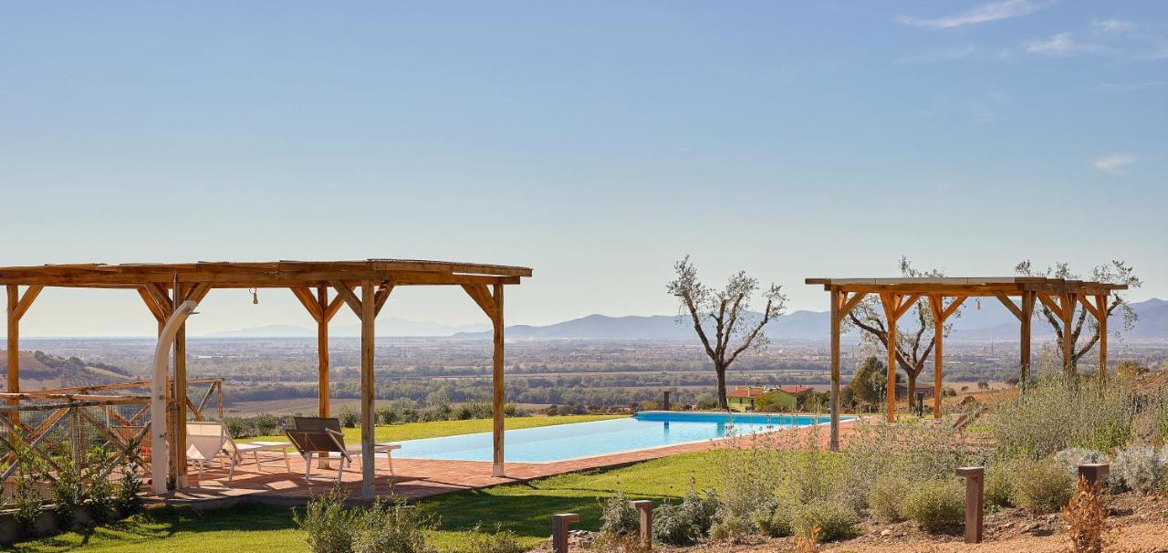 Poggio Tamantino, Villa Con Piscina In Maremma Poggio Cavallo Экстерьер фото