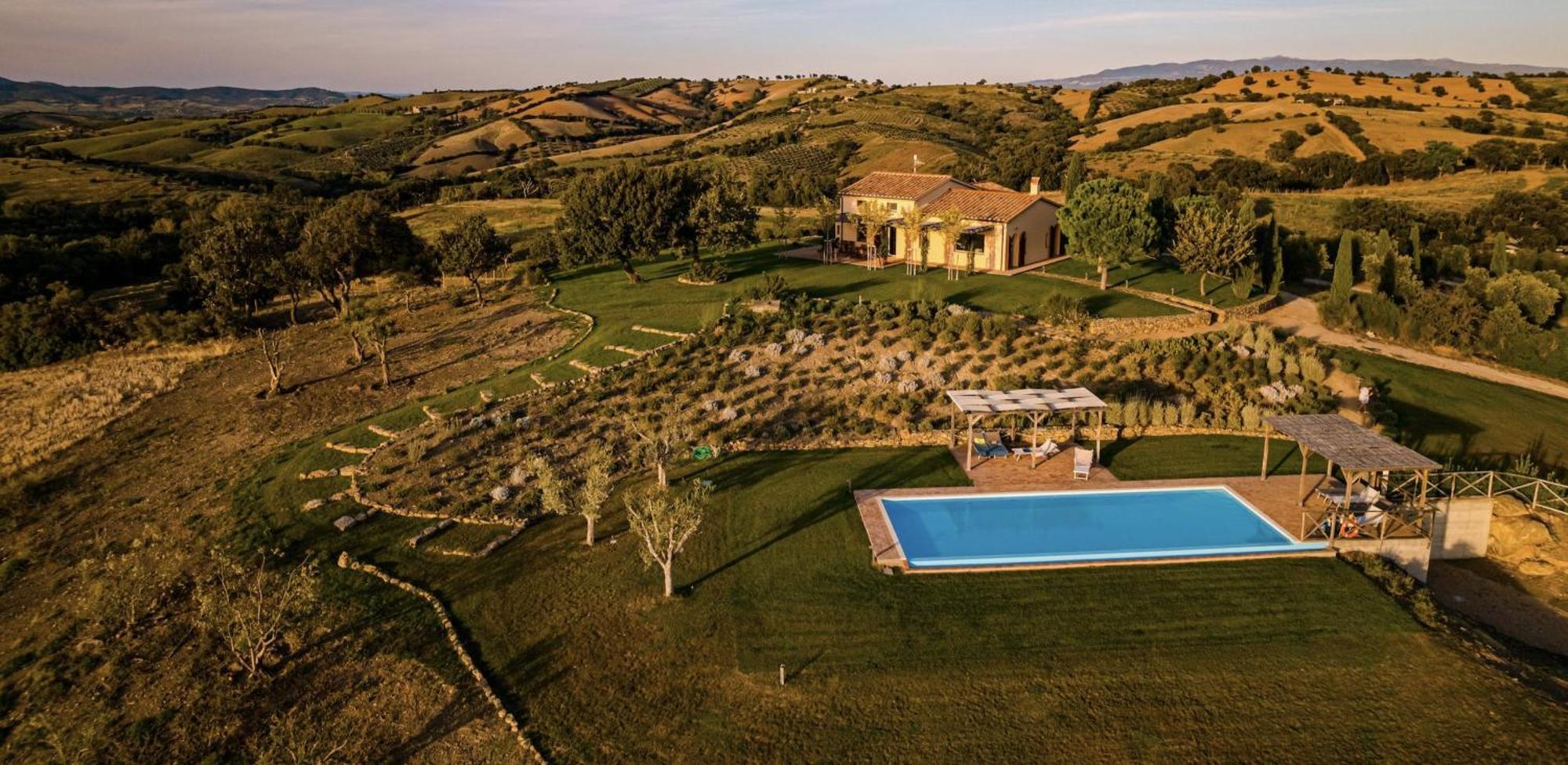 Poggio Tamantino, Villa Con Piscina In Maremma Poggio Cavallo Экстерьер фото